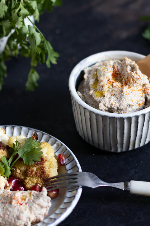 So is(s)t Georgien: gerösteter Blumenkohl mit Walnusssauce