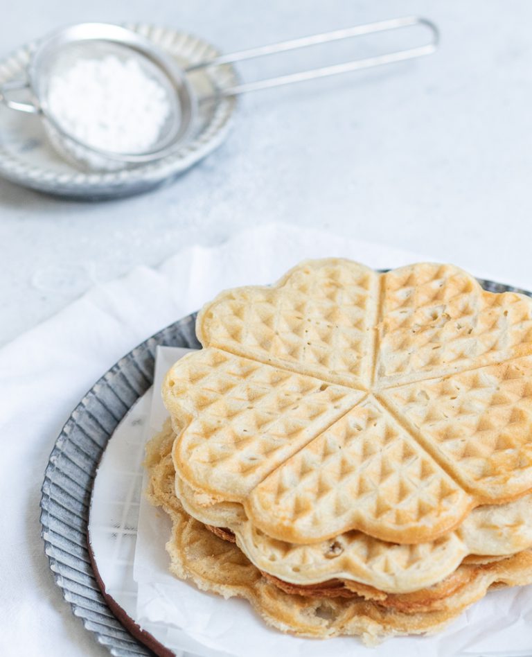 Vegane Waffeln Samtig Lecker Und Ohne Zucker Ein Grundrezept Das