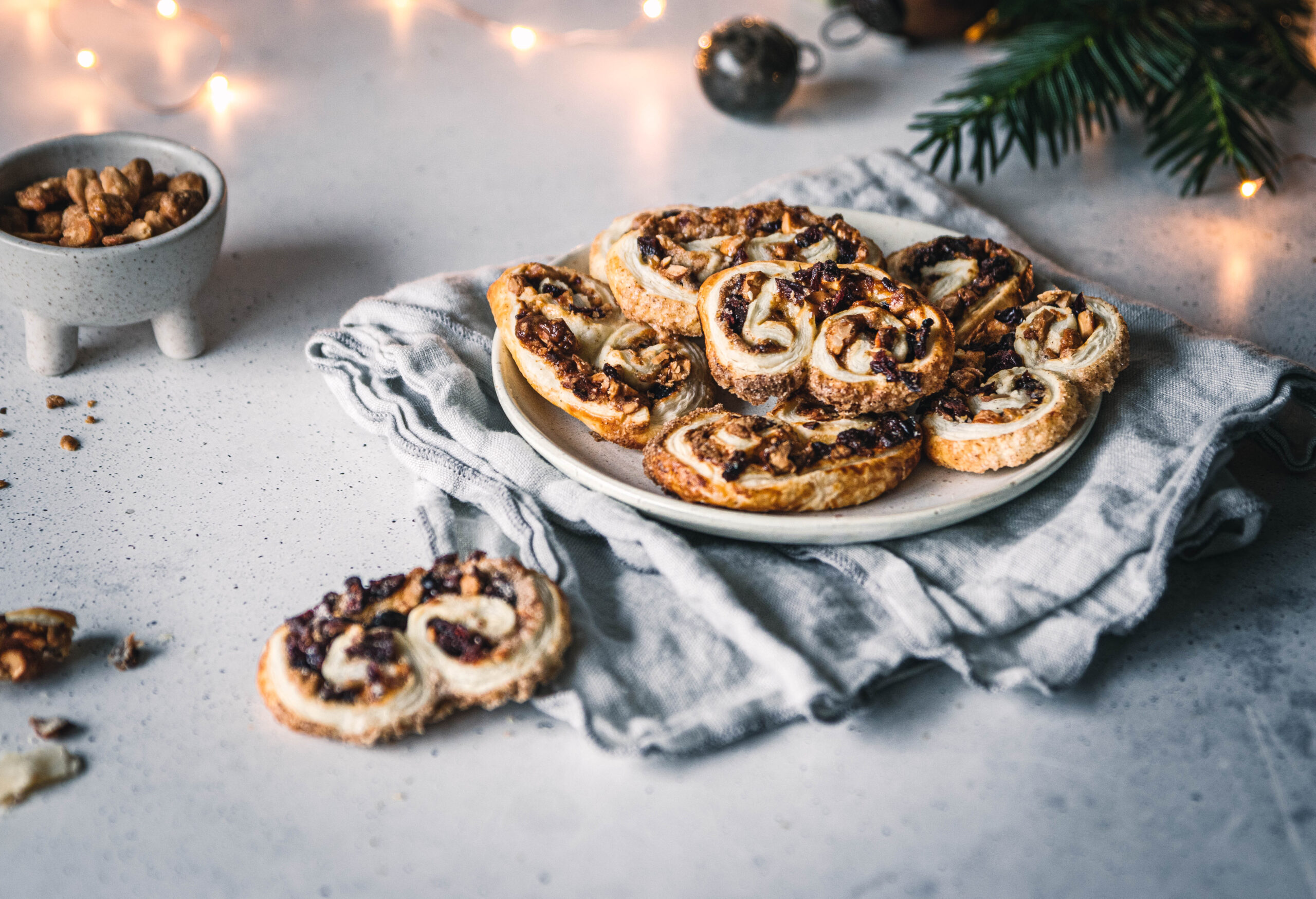 Weihnachtsplätzchen, die erste: schnelle Cranberry-Nuss-Kringel mit ...