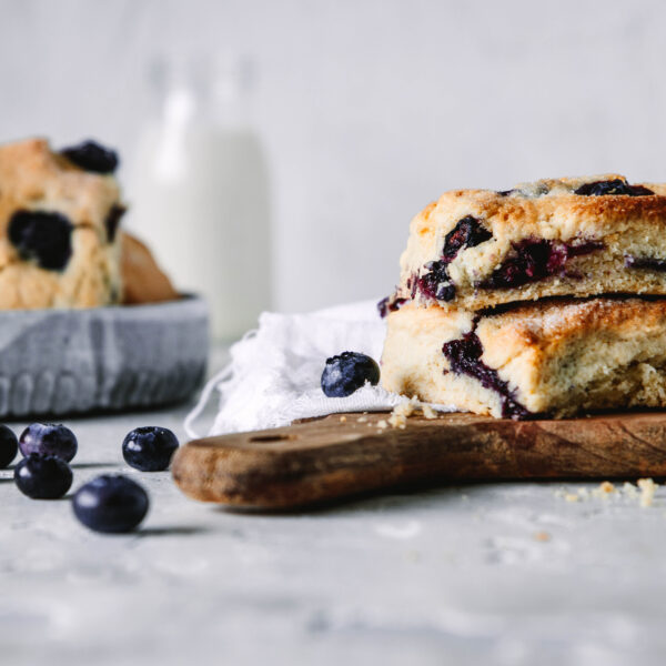 Blaubeer-Scones: ganz einfach selbstgebacken